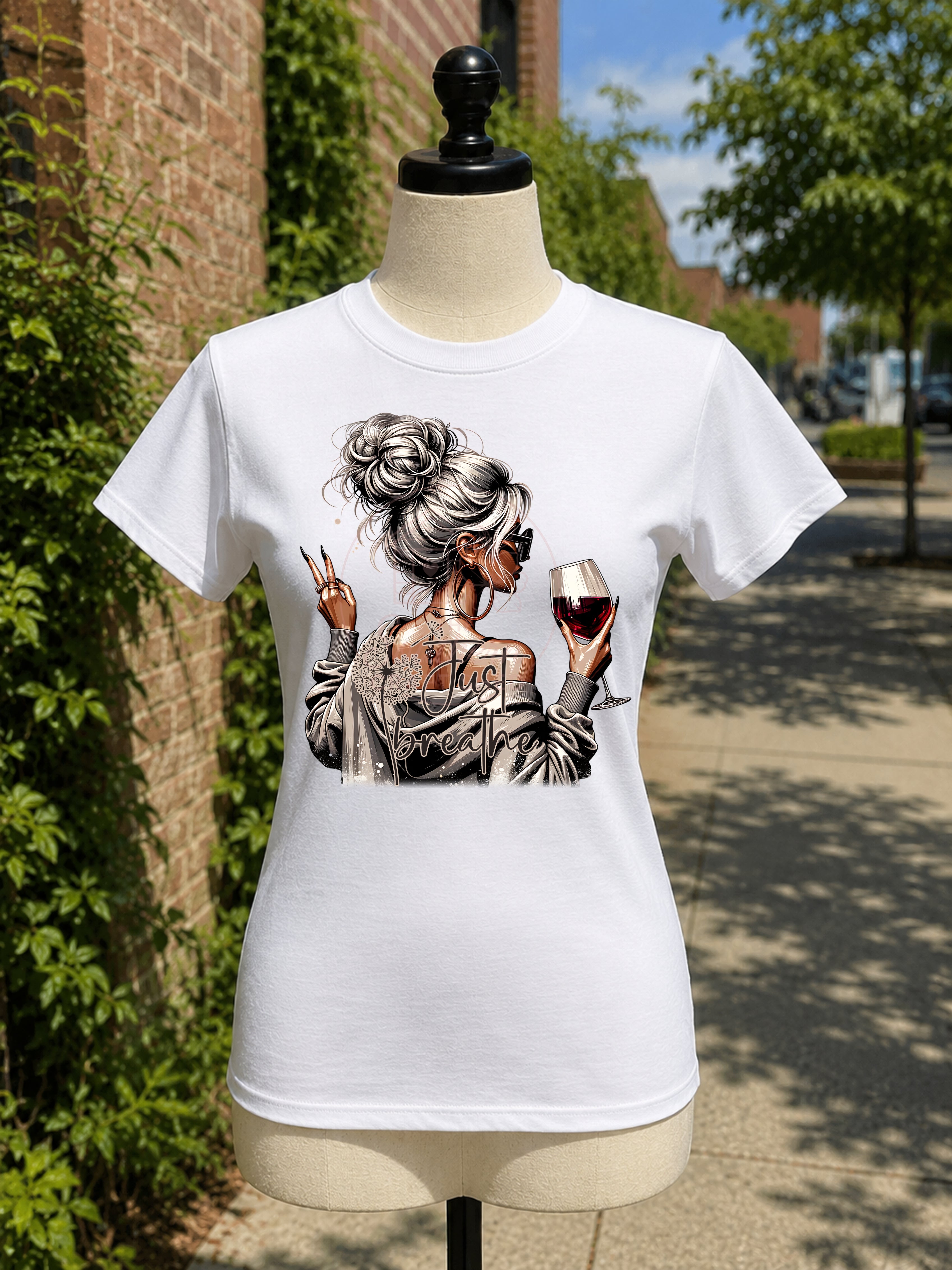 Just Breathe Tee